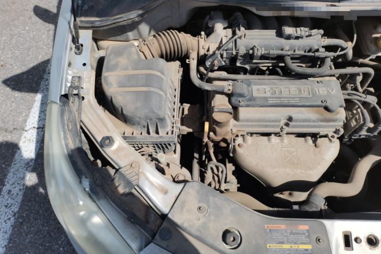 Used Chevrolet Sail 2013 Sedan 1.2L Manual Fashionable Happiness Edition Engine Bay Right