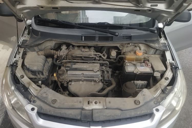 Used Chevrolet Sail 2013 Sedan 1.2L Manual Fashionable Happiness Edition Engine Bay