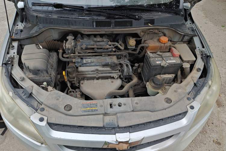 Used Chevrolet Sail 2013 Sedan 1.2L Manual Fashionable Happiness Edition Engine Bay
