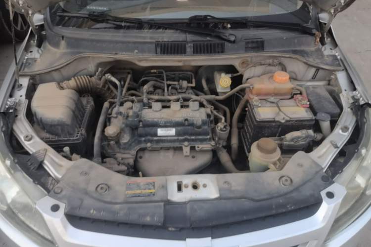 Used Chevrolet Sail 2013 Sedan 1.4L Manual Ideal Happiness Edition Engine Bay