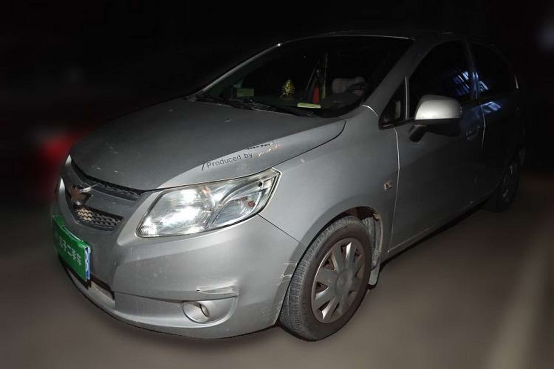 Used Chevrolet Sail 2013 Sedan 1.4L AMT Enjoy Edition Front Left 45 Deg