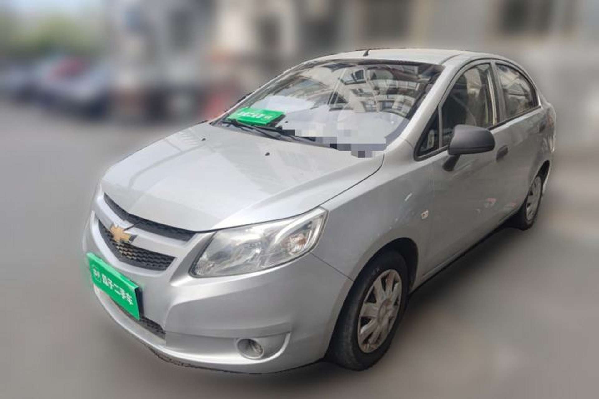 Used Chevrolet Sail 2013 Sedan 1.4L Manual Ideal Edition Front Left 45 Deg