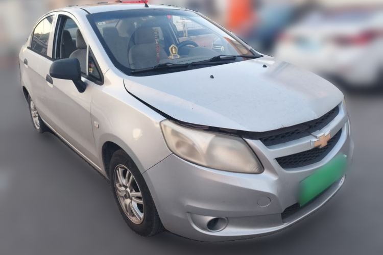 Used Chevrolet Sail 2013 Sedan 1.2L Manual Happiness Edition Front Right 45 Deg