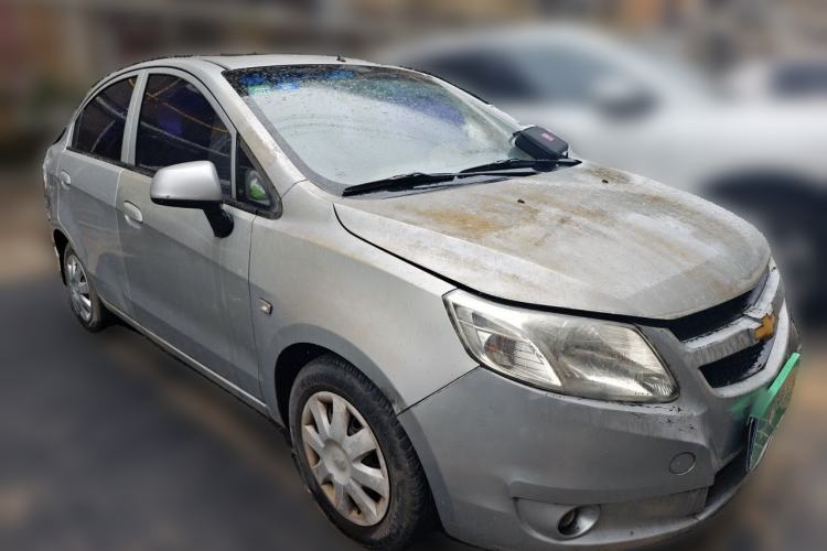 Used Chevrolet Sail 2013 Sedan 1.4L AMT Enjoy Edition Front Right 45 Deg