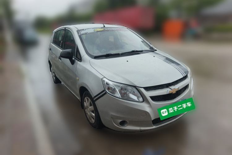 Used Chevrolet Sail 2013 Hatchback 1.2L AMT Ideal Edition Front Right 45 Deg