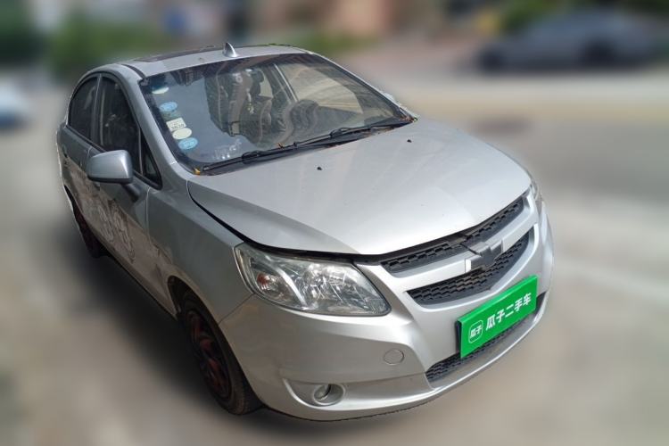Used Chevrolet Sail 2013 Sedan 1.4L Manual - Youyi Happiness Edition Front Right 45 Deg