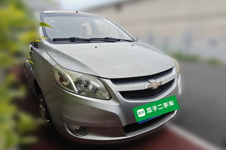 Used Chevrolet Sail 2013 Sedan 1.4L AMT Enjoy Edition Front Right 45 Deg