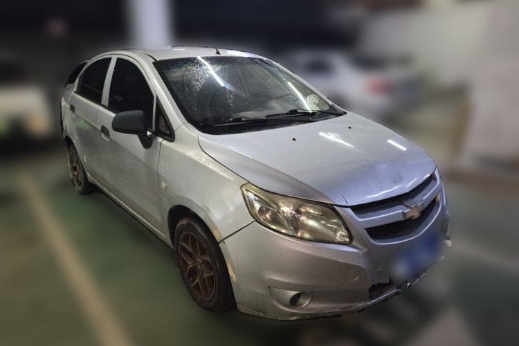 Used Chevrolet Sail 2013 Sedan 1.2L Manual Ideal Edition Front Right 45 Deg
