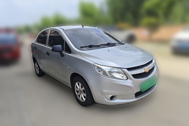Used Chevrolet Sail 2013 Sedan 1.2L Manual Fashion Edition Front Right 45 Deg