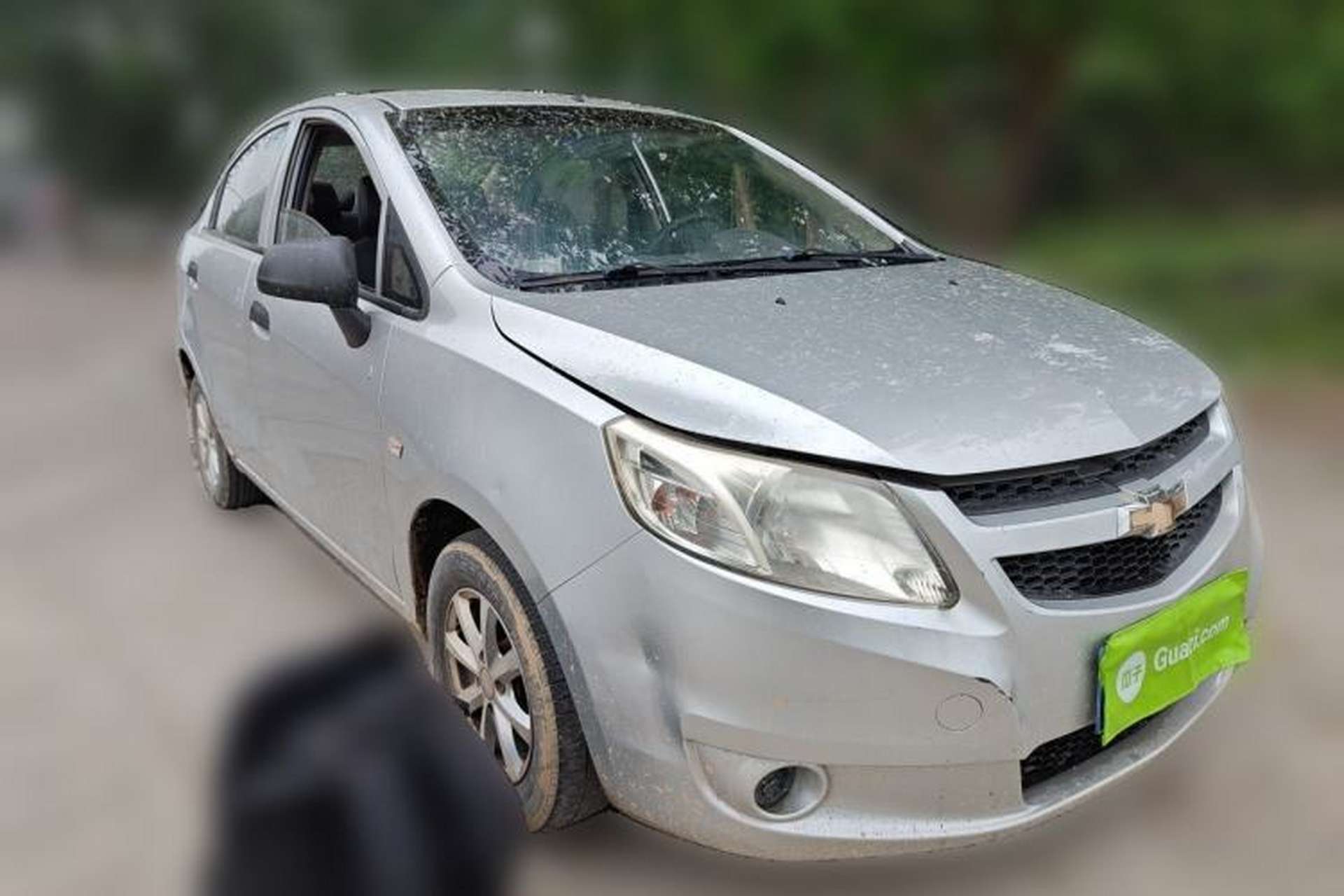 Used Chevrolet Sail 2013 Sedan 1.2L Manual Fashionable Happiness Edition Front Right 45 Deg