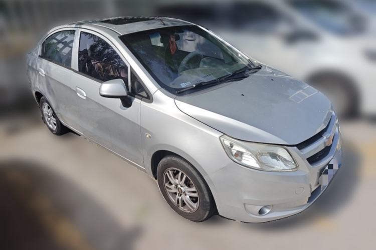 Used Chevrolet Sail 2013 Sedan 1.4L AMT Enjoy Edition Front Right 45 Deg