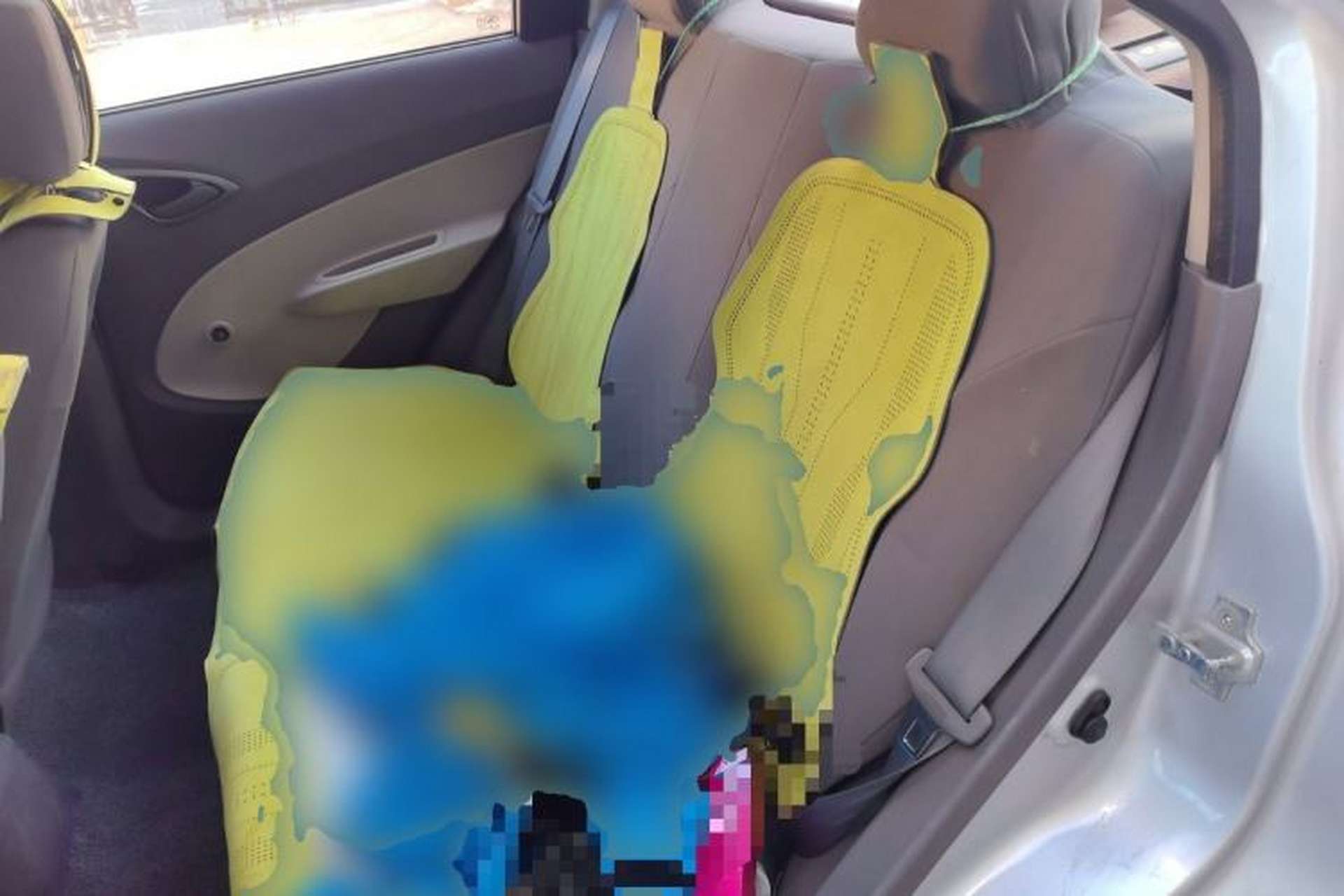 Used Chevrolet Sail 2013 Sedan 1.2L Manual Warm Edition Left Rear Seat