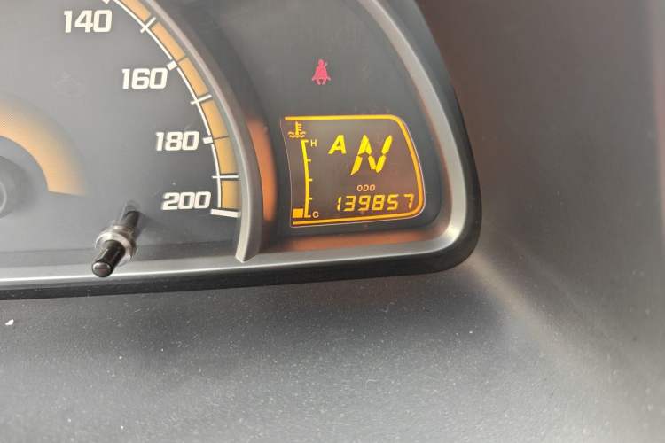 Used Chevrolet Sail 2013 Sedan 1.4L AMT Enjoy Edition Odometer Close Up