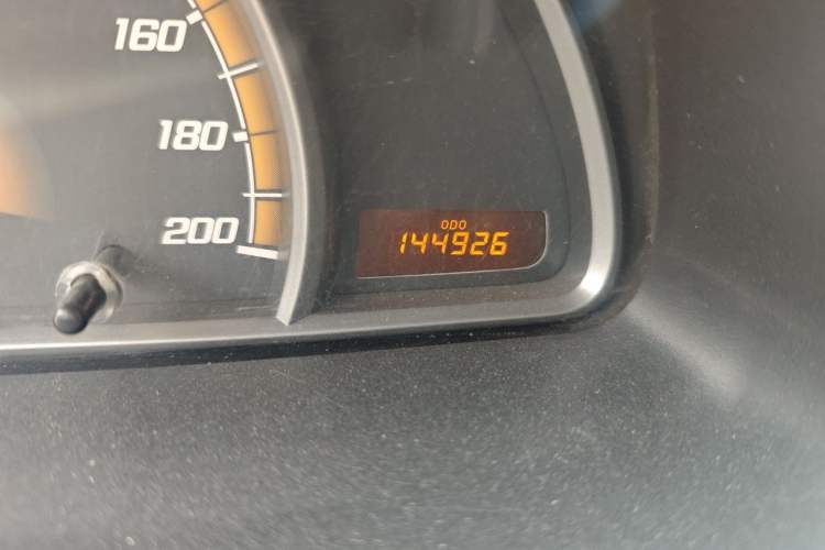 Used Chevrolet Sail 2013 Sedan 1.4L Manual - Youyi Happiness Edition Odometer Close Up