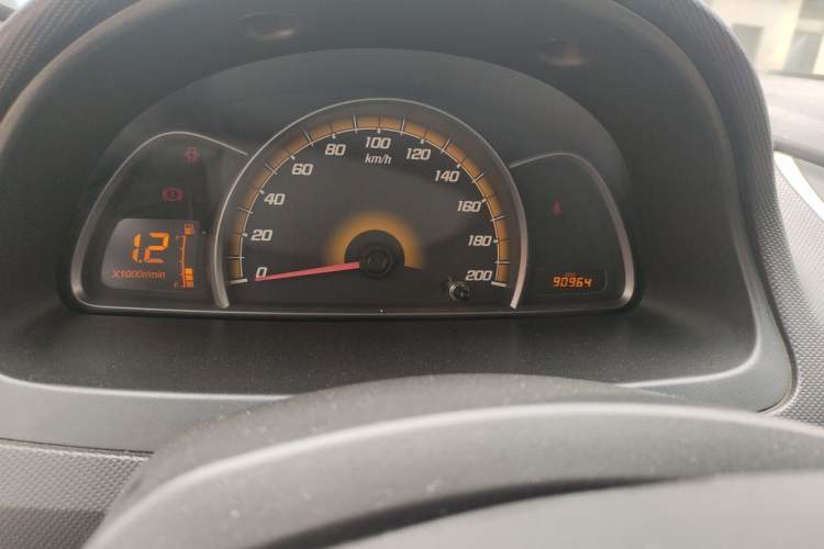 Used Chevrolet Sail 2013 Sedan 1.4L Manual - Youyi Happiness Edition Odometer Close Up