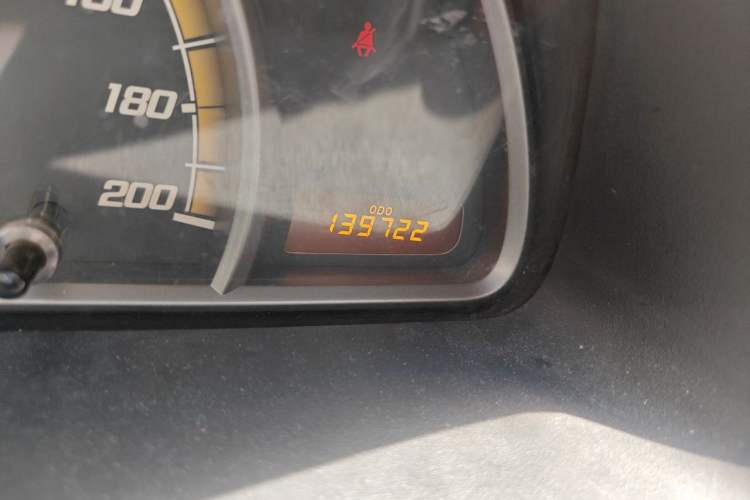 Used Chevrolet Sail 2013 Sedan 1.4L Manual - Youyi Happiness Edition Odometer Close Up