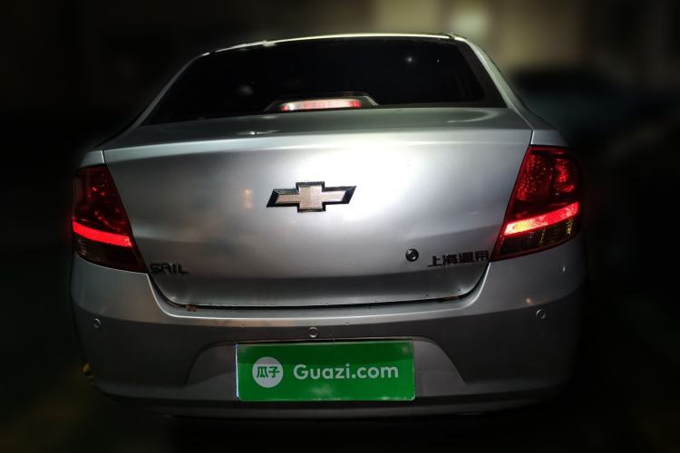 Used Chevrolet Sail 2013 Sedan 1.4L Manual Elegance Edition Rear