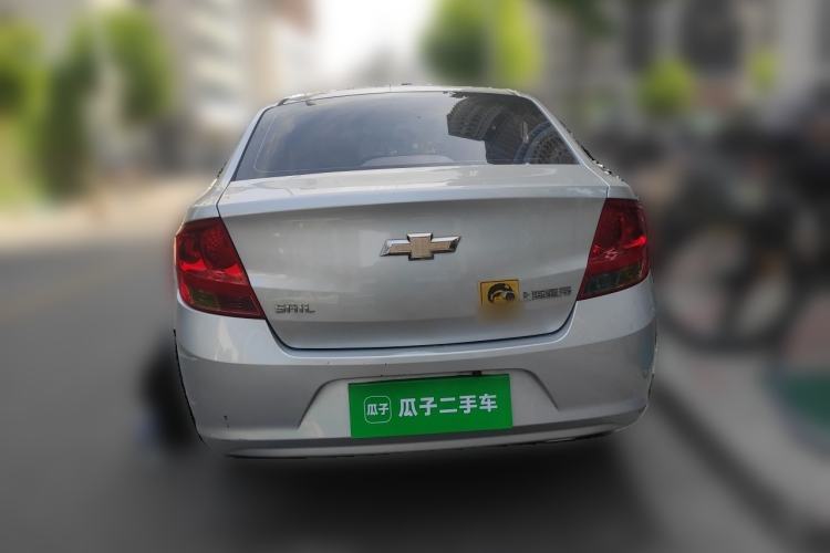 Used Chevrolet Sail 2013 Sedan 1.4L Manual Ideal Happiness Edition Rear