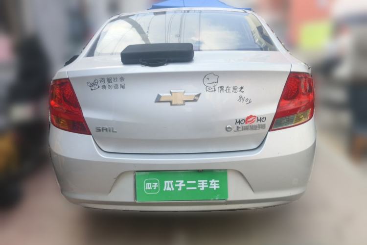 Used Chevrolet Sail 2013 Sedan 1.4L Manual Elegance Edition Rear