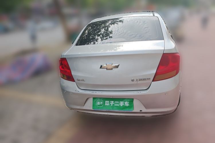 Used Chevrolet Sail 2013 Sedan 1.2L Manual Fashionable Happiness Edition Rear