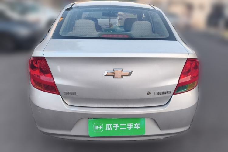 Used Chevrolet Sail 2013 Sedan 1.2L Manual Happiness Edition Rear
