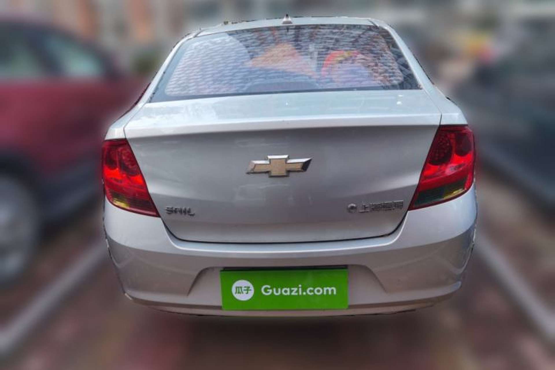 Used Chevrolet Sail 2013 Sedan 1.4L Manual Ideal Happiness Edition Rear