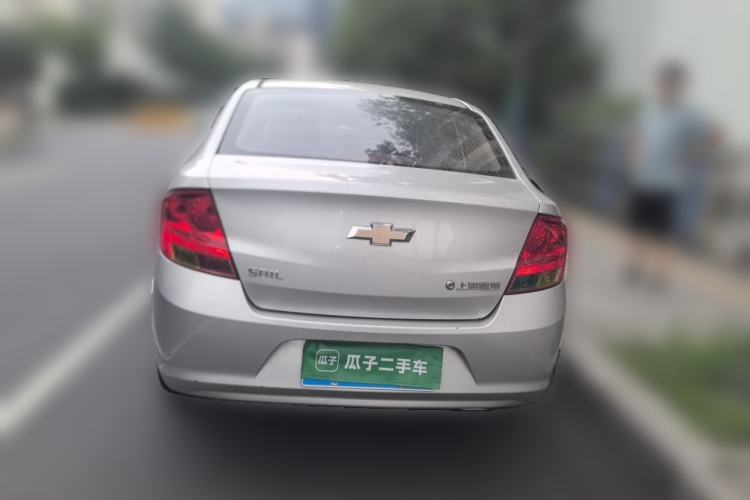 Used Chevrolet Sail 2013 Sedan 1.2L Manual Fashionable Happiness Edition Rear