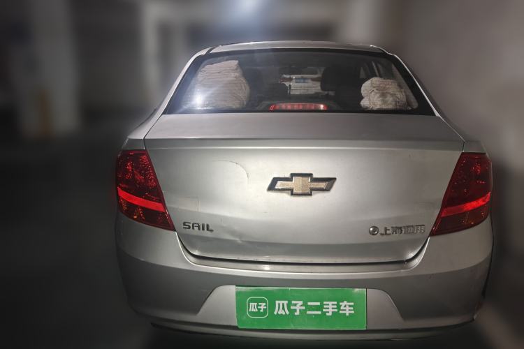 Used Chevrolet Sail 2013 Sedan 1.2L Manual Fashionable Happiness Edition Rear