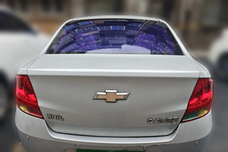 Used Chevrolet Sail 2013 Sedan 1.4L AMT Enjoy Edition Rear