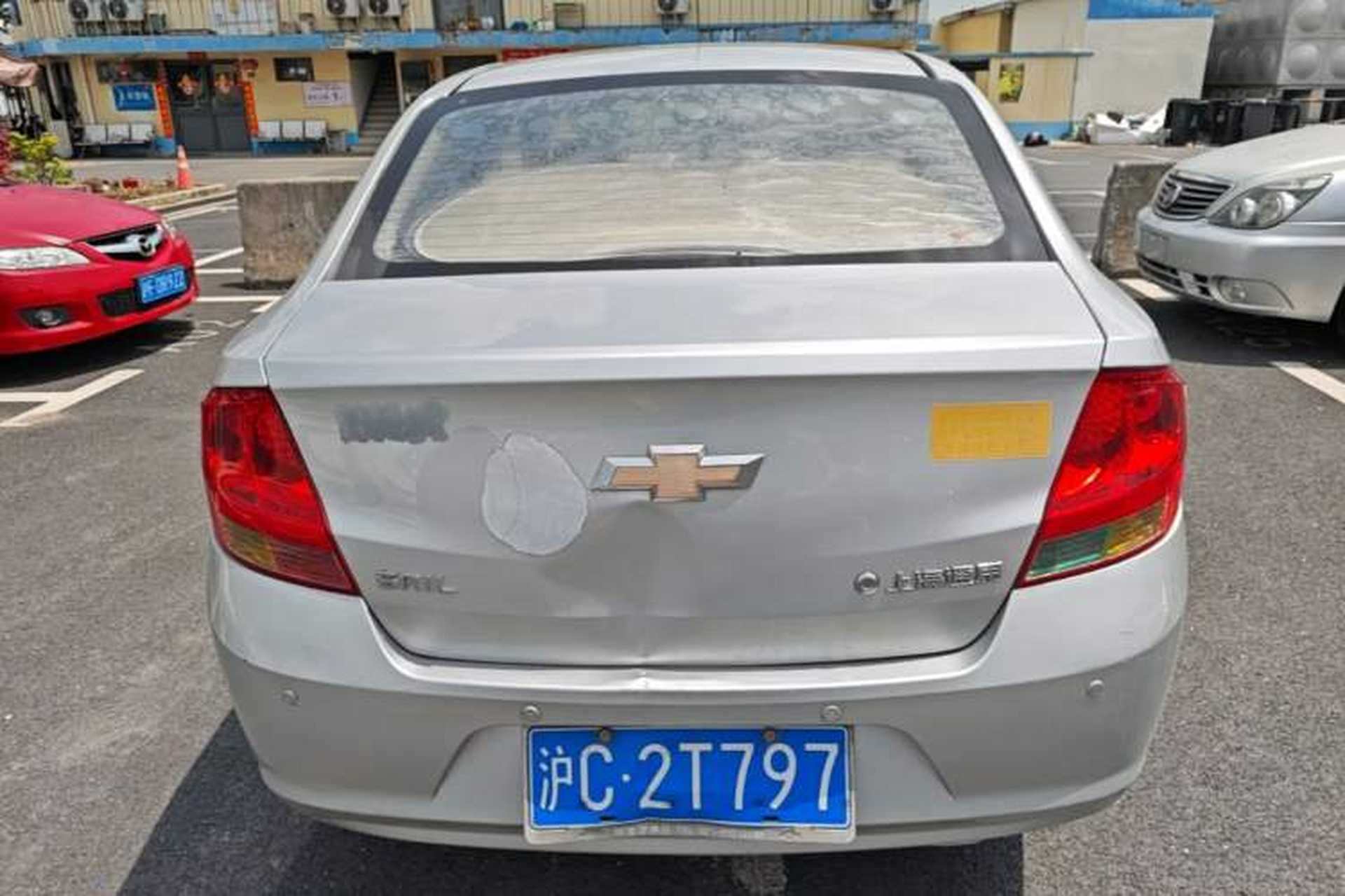 Used Chevrolet Sail 2013 Sedan 1.4L AMT Enjoy Edition Rear
