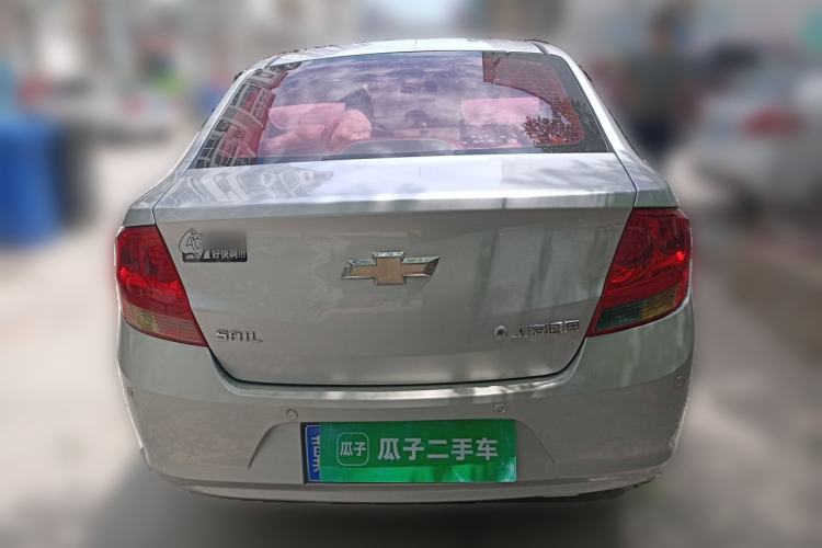 Used Chevrolet Sail 2013 Sedan 1.2L Manual Fashionable Happiness Edition Rear