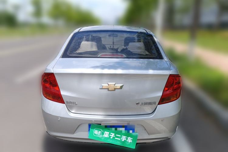 Used Chevrolet Sail 2013 Sedan 1.2L Manual Warm Edition Rear