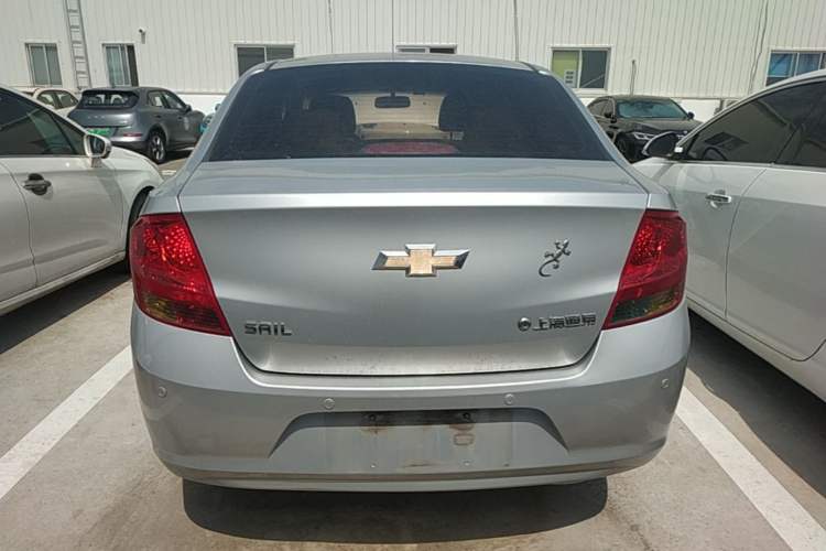 Used Chevrolet Sail 2013 Sedan 1.2L Manual Fashionable Happiness Edition Rear