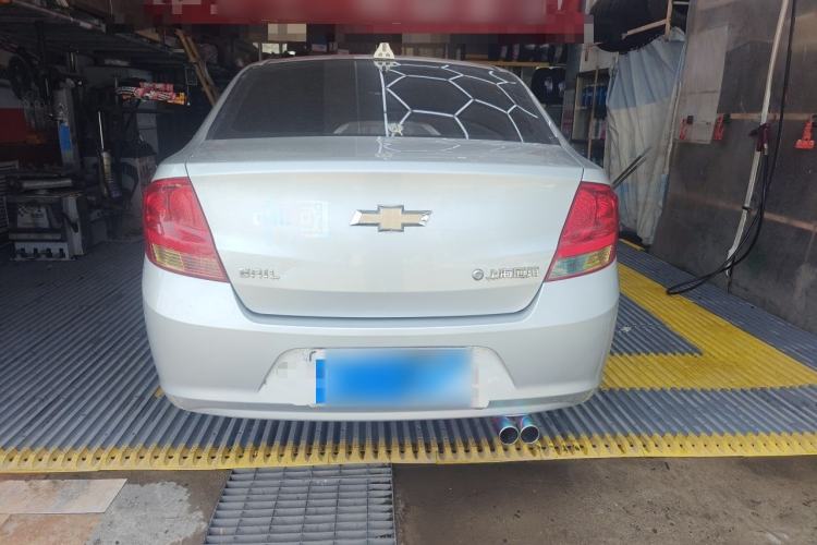Used Chevrolet Sail 2013 Sedan 1.4L Manual Ideal Edition Rear