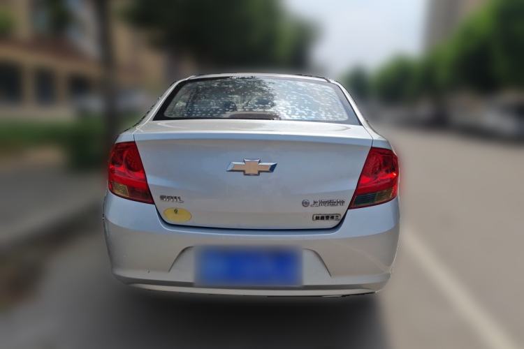 Used Chevrolet Sail 2013 Sedan 1.4L Manual Ideal Edition Rear