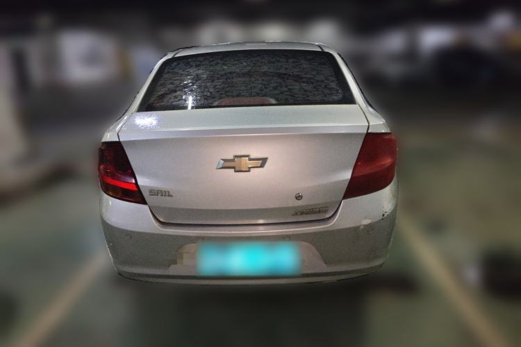 Used Chevrolet Sail 2013 Sedan 1.2L Manual Ideal Edition Rear