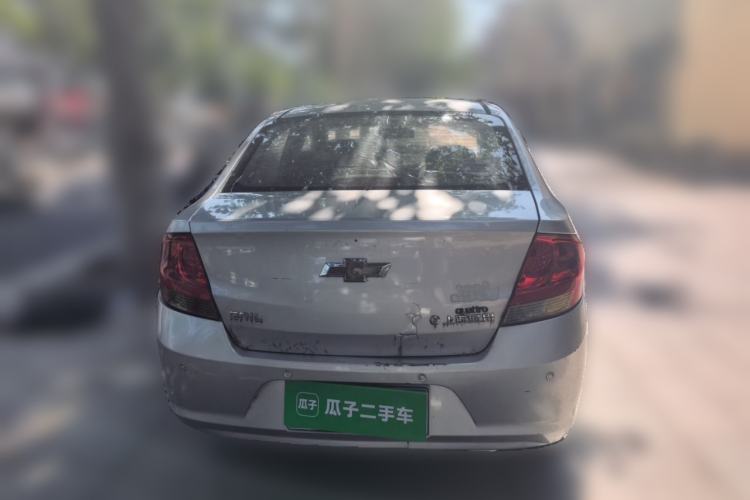 Used Chevrolet Sail 2013 Sedan 1.2L Manual Fashionable Happiness Edition Rear