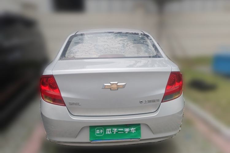 Used Chevrolet Sail 2013 Sedan 1.2L Manual Fashionable Happiness Edition Rear