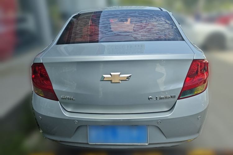 Used Chevrolet Sail 2013 Sedan 1.2L Manual Fashionable Happiness Edition Rear
