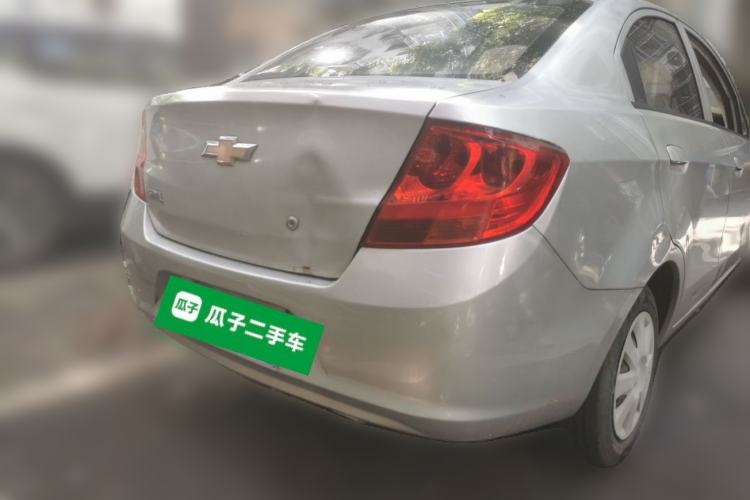 Used Chevrolet Sail 2013 Sedan 1.4L Manual Elegance Edition Rear