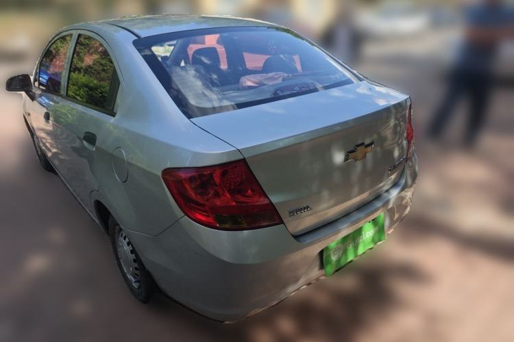 Used Chevrolet Sail 2013 Sedan 1.2L Manual Fashion Edition Rear Left 45 Deg