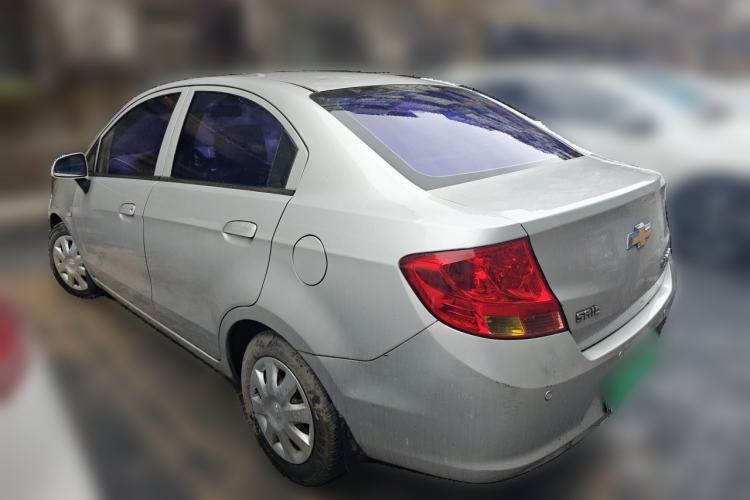Used Chevrolet Sail 2013 Sedan 1.4L AMT Enjoy Edition Rear Left 45 Deg