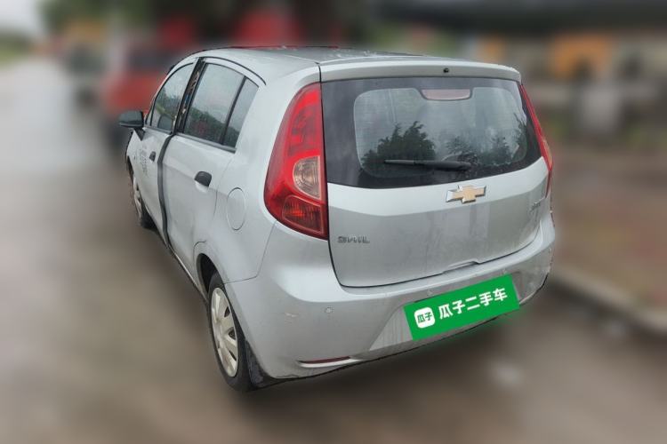 Used Chevrolet Sail 2013 Hatchback 1.2L AMT Ideal Edition Rear Left 45 Deg