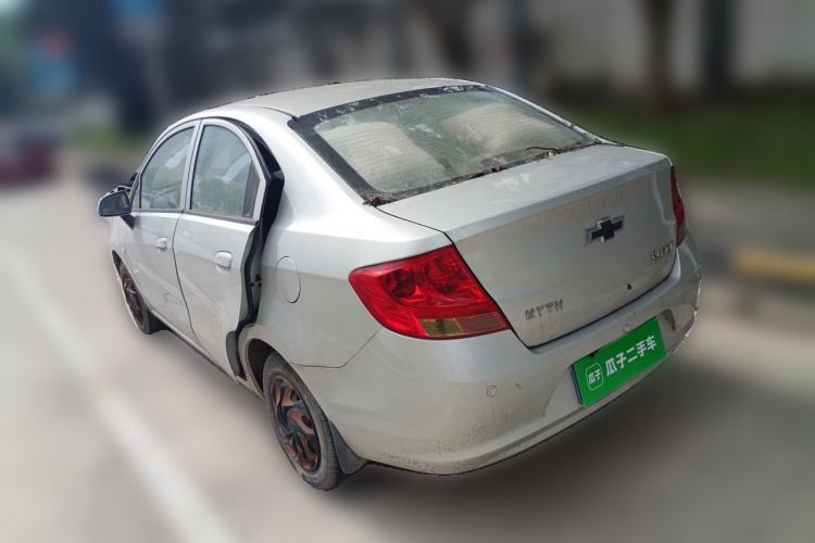 Used Chevrolet Sail 2013 Sedan 1.4L Manual - Youyi Happiness Edition Rear Left 45 Deg