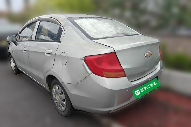 Used Chevrolet Sail 2013 Sedan 1.4L AMT Enjoy Edition Rear Left 45 Deg