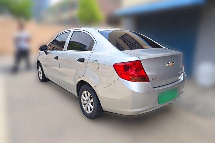 Used Chevrolet Sail 2013 Sedan 1.2L Manual Fashion Edition Rear Left 45 Deg