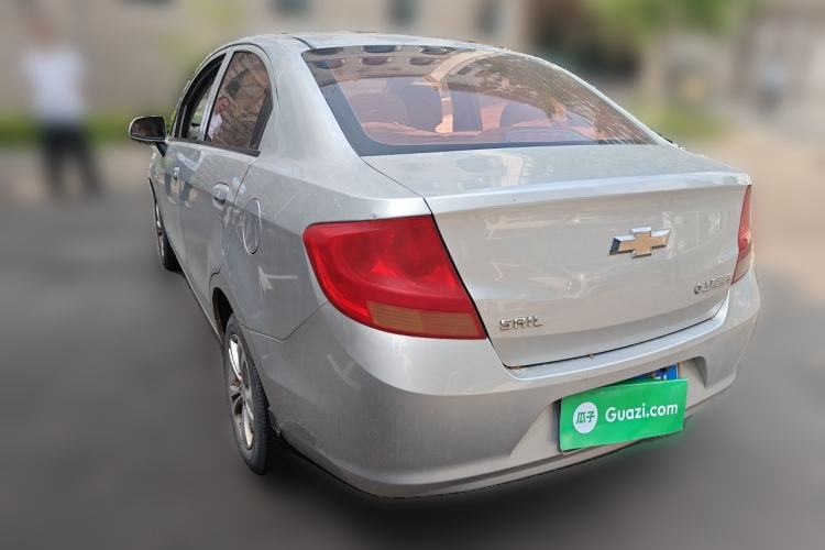 Used Chevrolet Sail 2013 Sedan 1.4L Manual Elegance Edition Rear Left 45 Deg