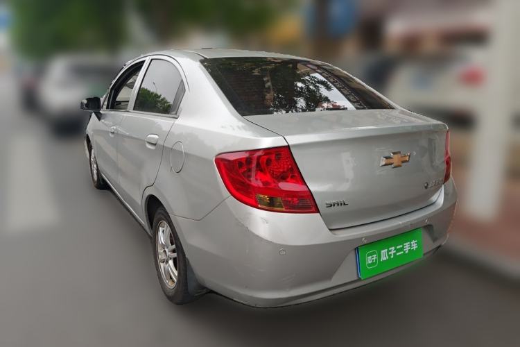 Used Chevrolet Sail 2013 Sedan 1.4L AMT Enjoy Edition Rear Left 45 Deg