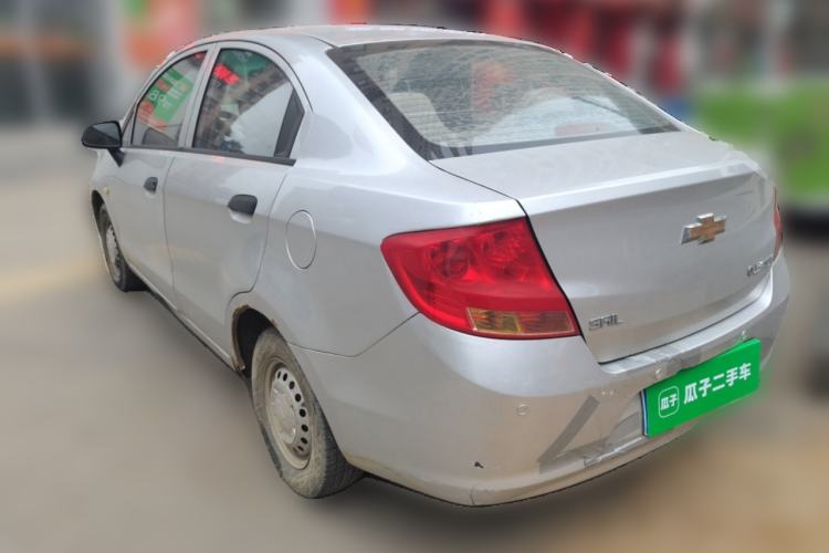 Used Chevrolet Sail 2013 Sedan 1.2L Manual Fashion Edition Rear Left 45 Deg