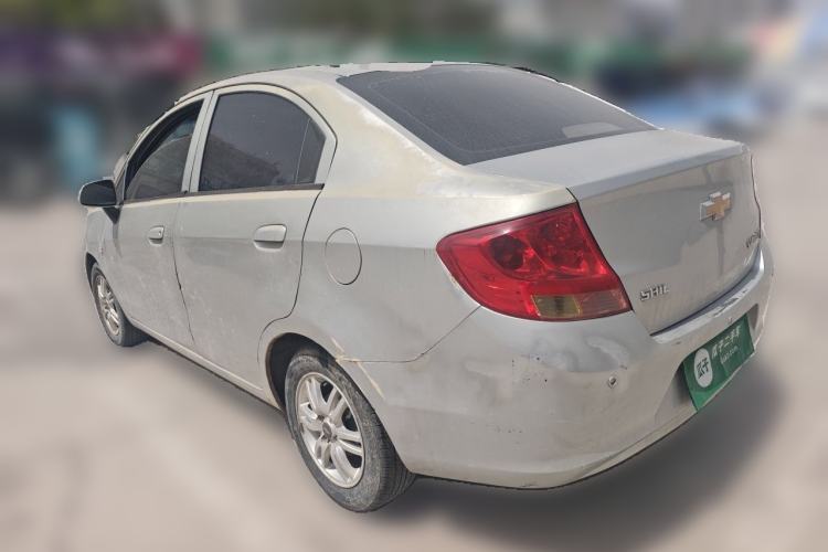 Used Chevrolet Sail 2013 Sedan 1.4L Manual - Youyi Happiness Edition Rear Left 45 Deg